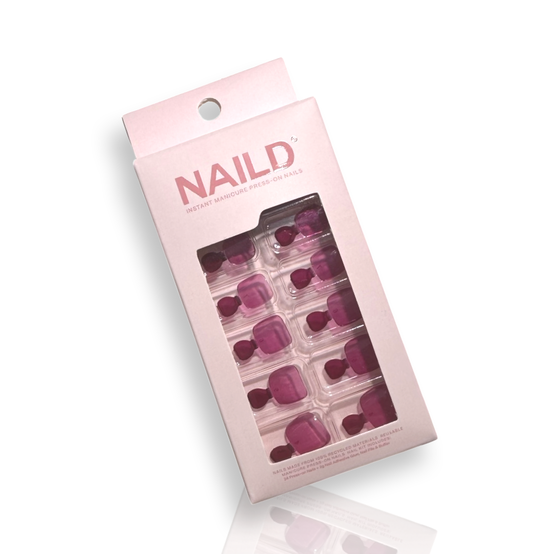 Violetta (transparent) TOE Nails