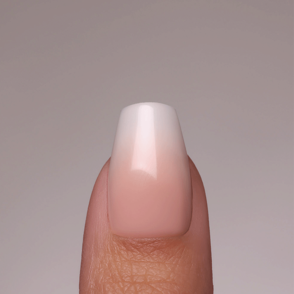 MILKSHAKE COFFIN Softgel Press-On Nails (Acrylic)