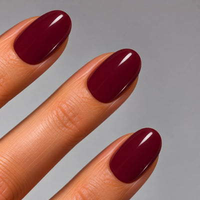 Cherry I Unghie Press-On Ovali (incl. colla per unghie)