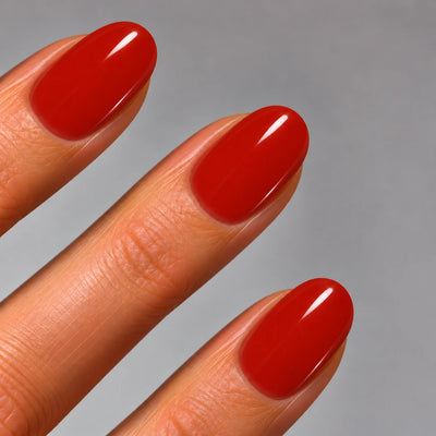 Lady round Softgel Press on Nails (inkl. Klebesticker & Nagelkleber)