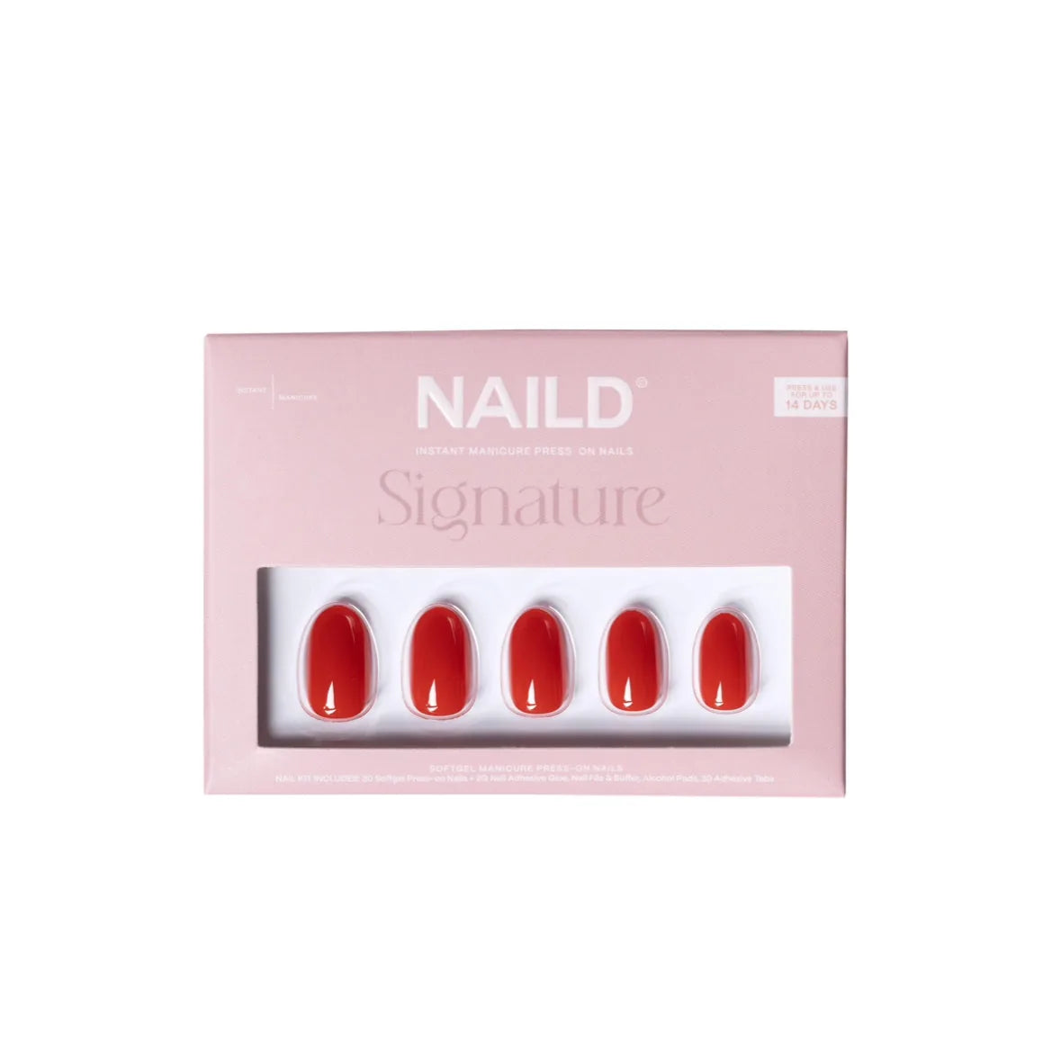 Lady round Softgel Press on Nails – Galerie