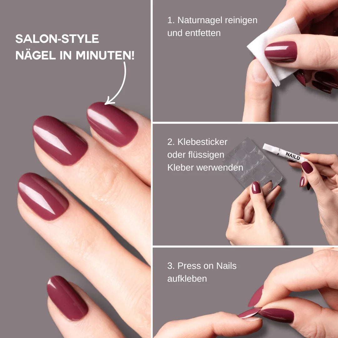 Press-On Nails Refill Bundle (2+2 Designs gratis)
