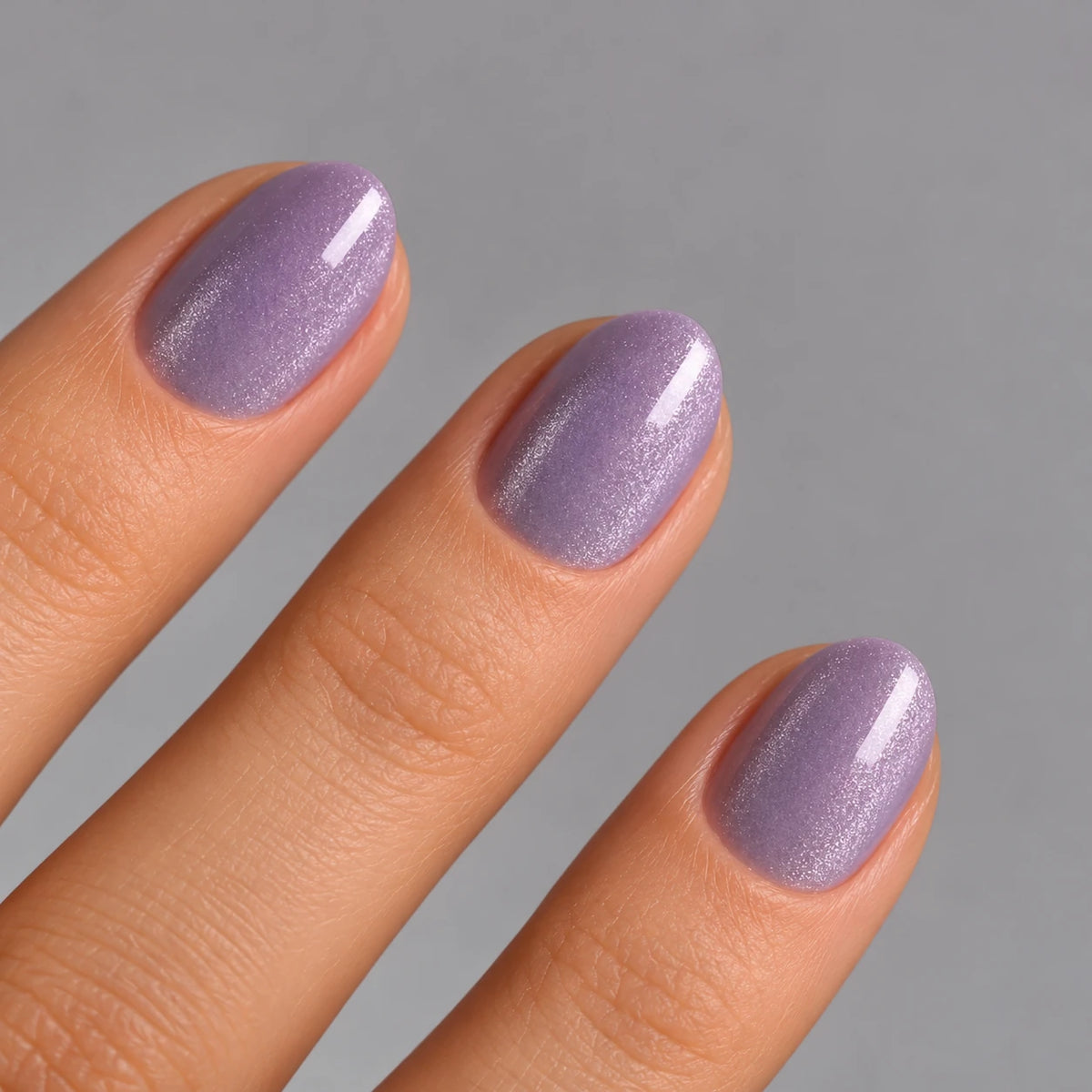 NAILD Lilac Cateye XS Rounded – Tragefoto