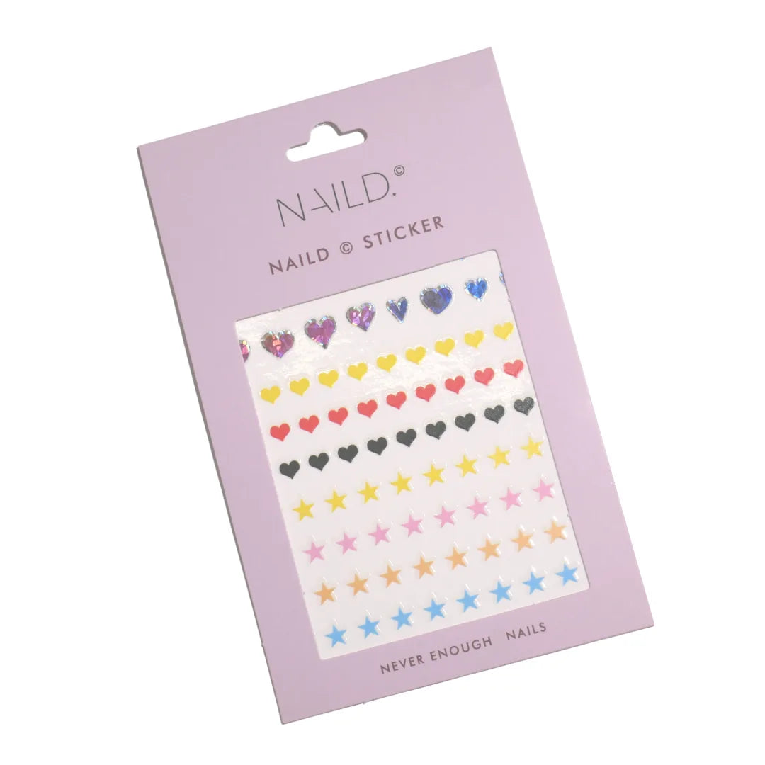 NAILD Adesivi Hearts & Stars Edition