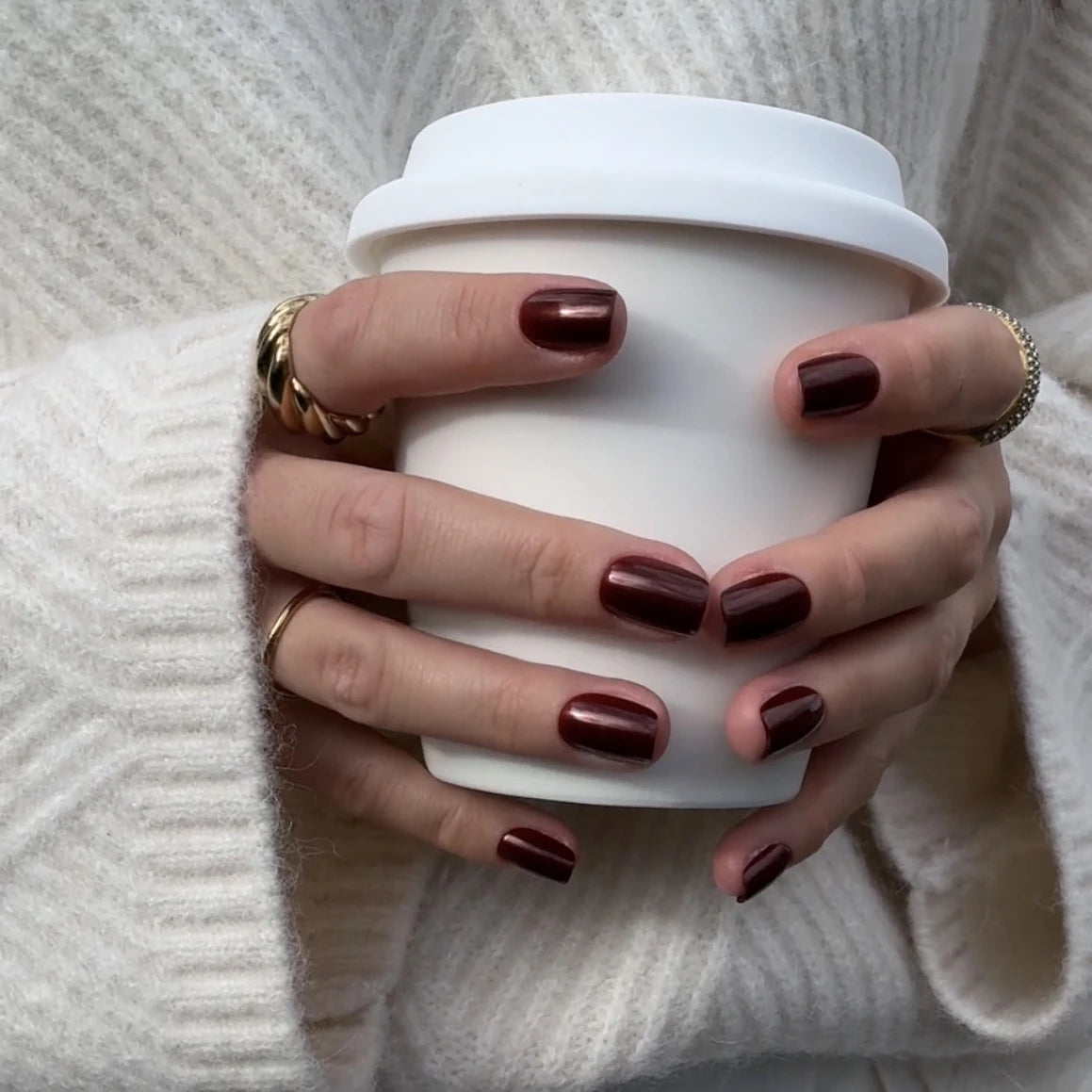 Orion short s square Softgel Press on Nails (inkl. Klebesticker & Nagelkleber)