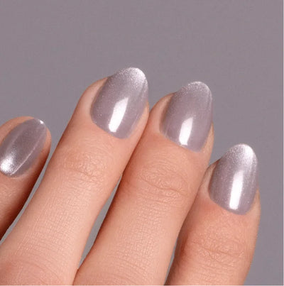 Pillow cateye short rounded Softgel Press on Nails (inclusi adesivi e colla per unghie)