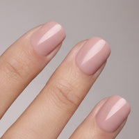 Silk Nude Short XS Square Softgel Press On Nails (inkl. Klebesticker & Nagelkleber)