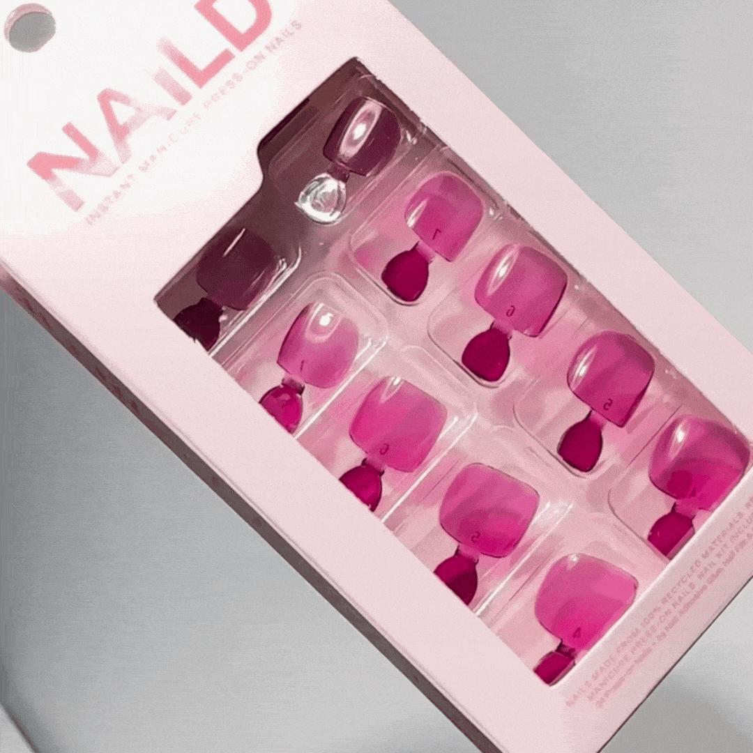 Violetta (transparent) TOE Nails