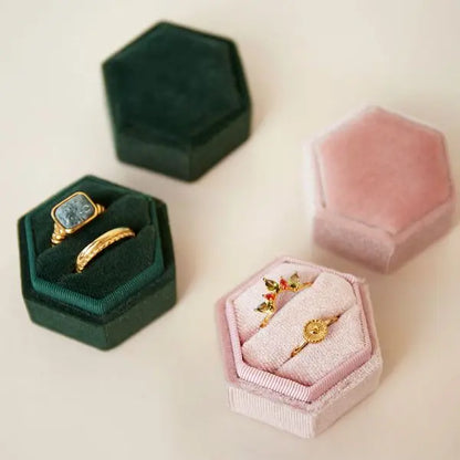 Small pink jewelry box