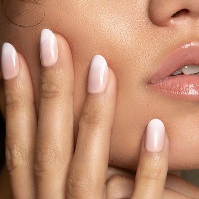 Milkshake round Softgel Press on Nails (inkl. Klebesticker & Nagelkleber)