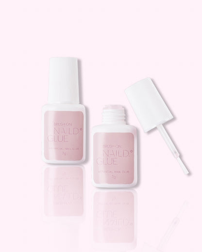 NAILD Brush On Glue (brush applicator) 7g nail glue for artificial nails