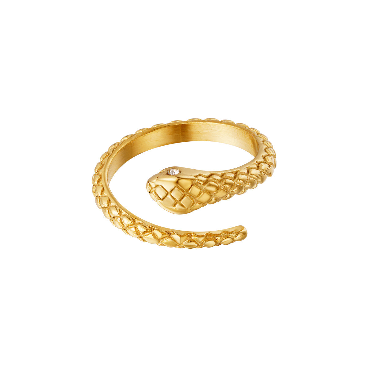 Altın kobra yüzüğü