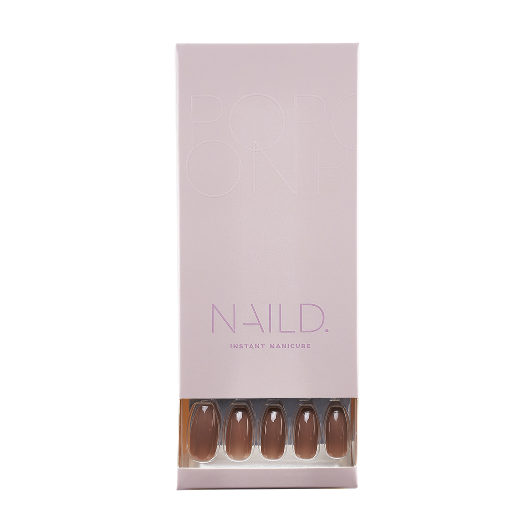 CASHMERE coffin Press on Nails