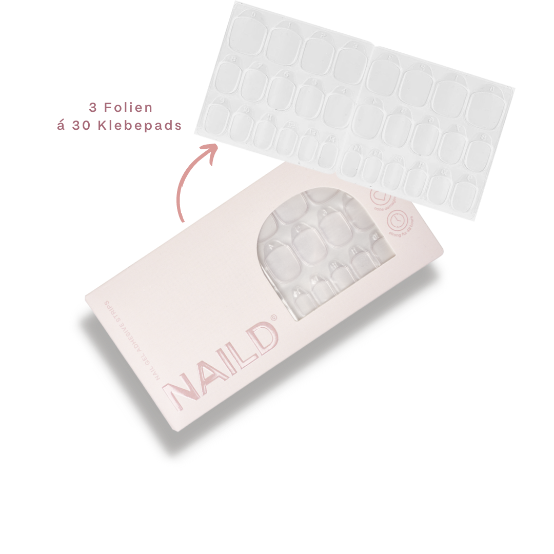NAILD adhesive sticker (alternative to liquid glue - for short wearing time)