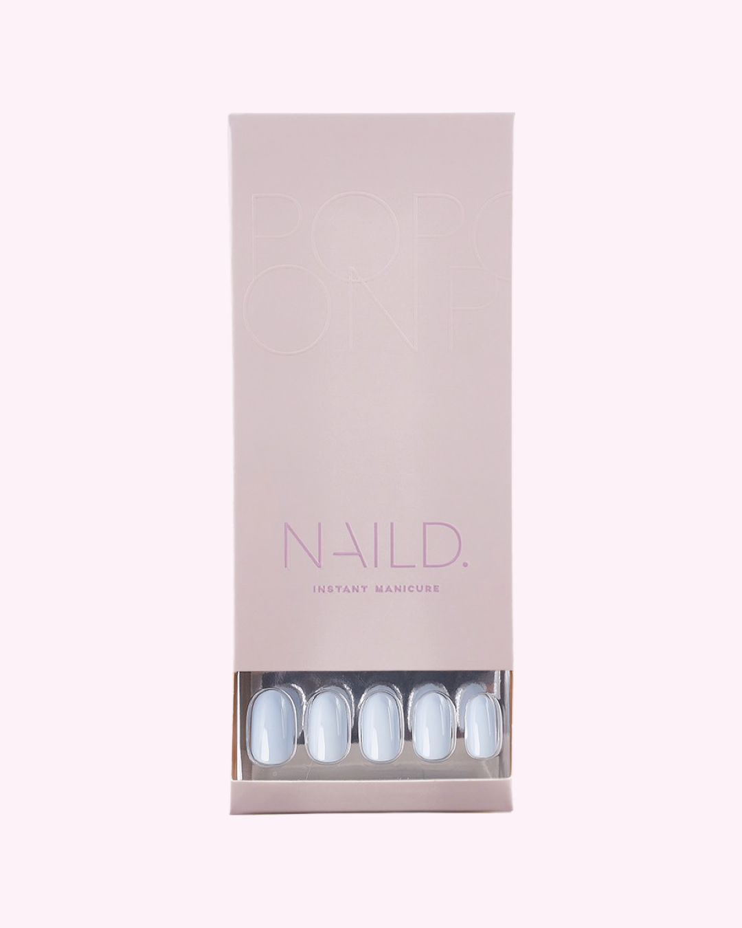 SUMMERBLUE round Naild Press on Nails