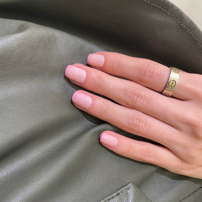 FRENCH ROSE short Nailed Press on Nails 