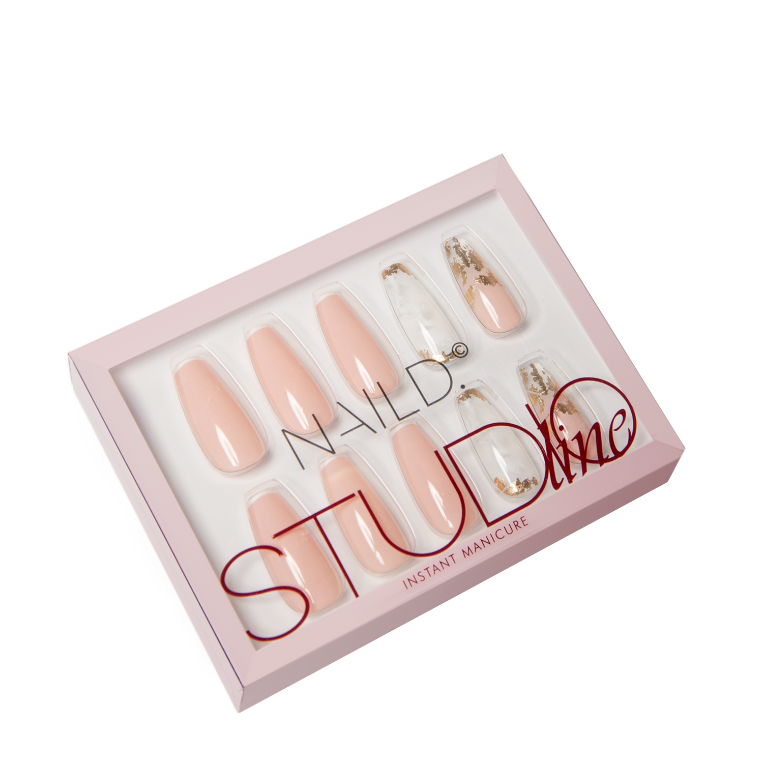 New York Sparkle Acrylish (extra long) Press on Nails