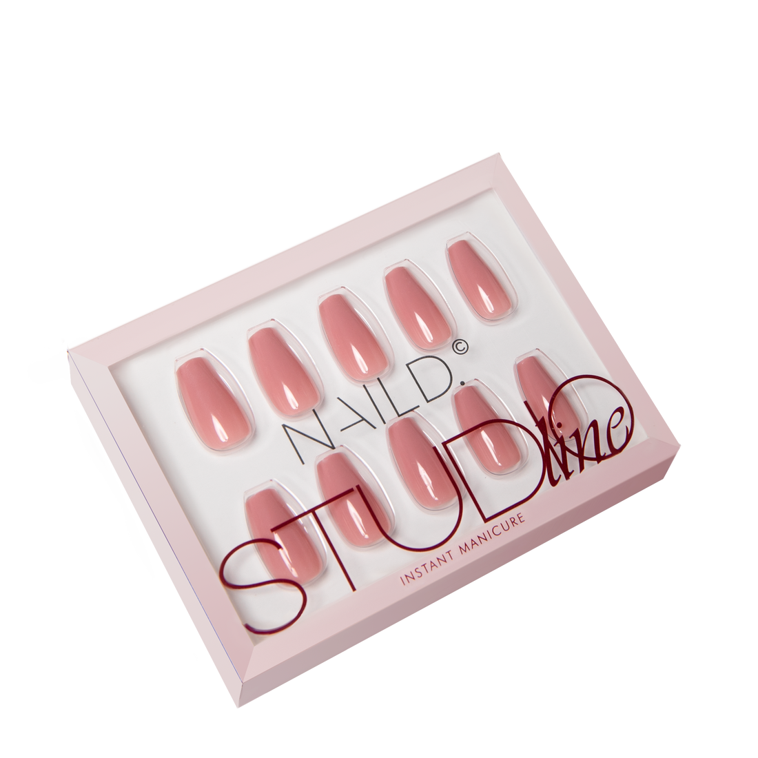 SIENA ROSE ACRYLISH (long) artificial nails