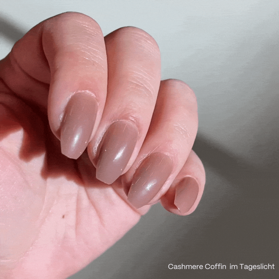 CASHMERE coffin Press on Nails