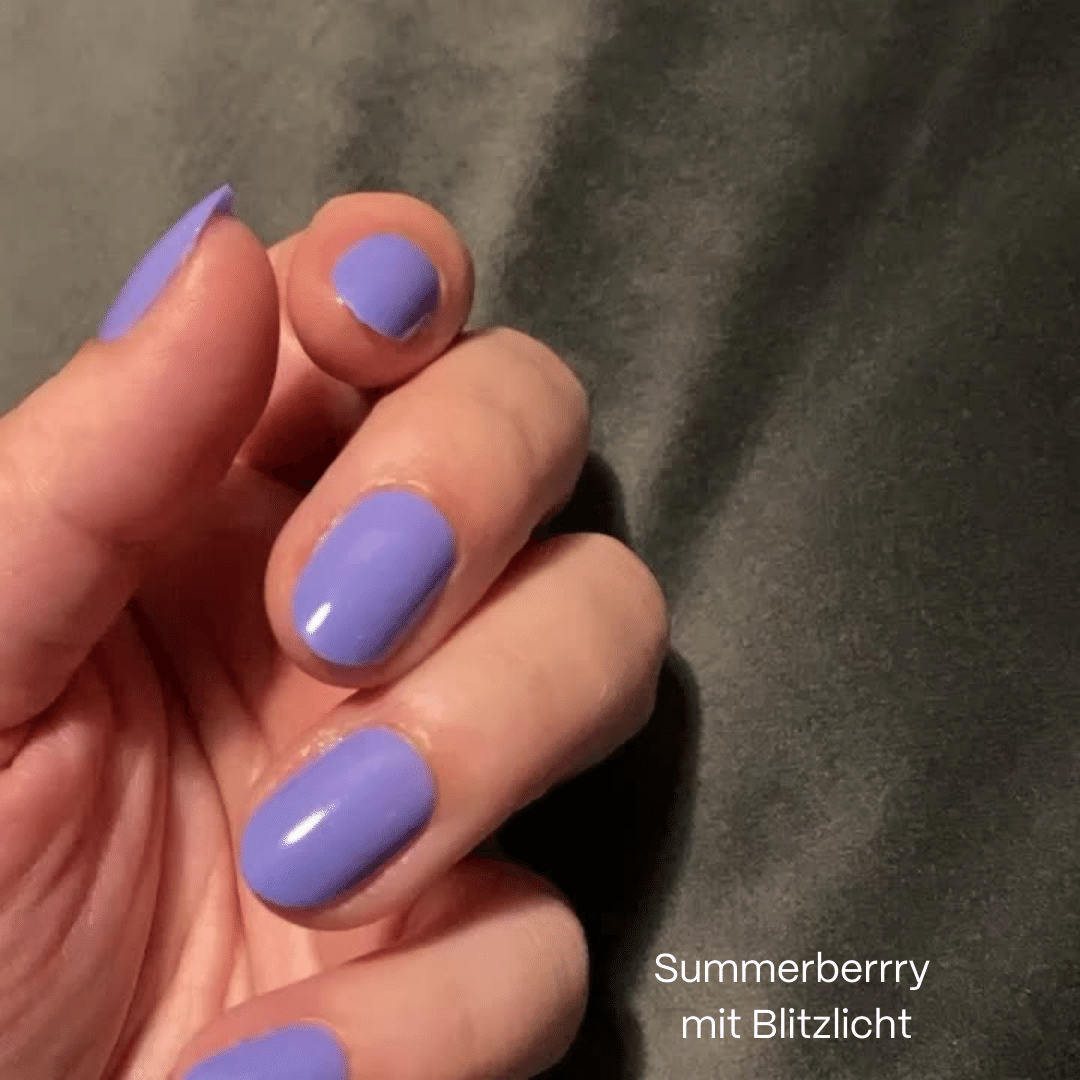 SUMMERBERRY round Press on Nails